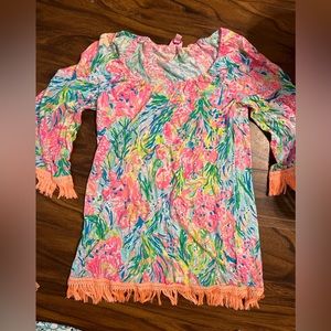 EUC Lilly Pulitzer beachwear swim cover up